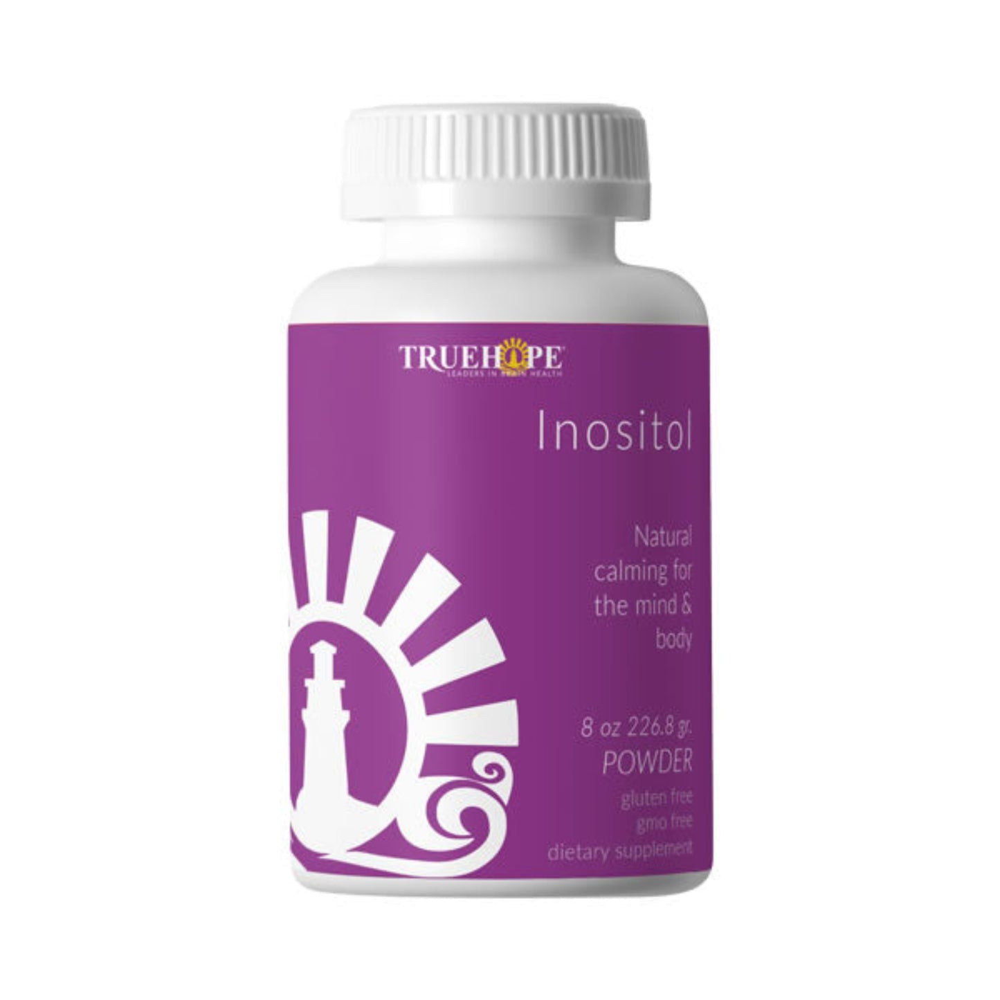 TrueHope Inositol supplement bottle on a white background