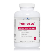 Femesse dietary supplement bottle by Arthur Andrew Medical on a white background