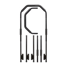 black balance bar parts for Cellerciser on white