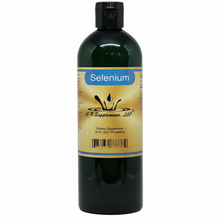 Supplement bottle labeled 'Selenium' by CR Supplements, LLC on a white background